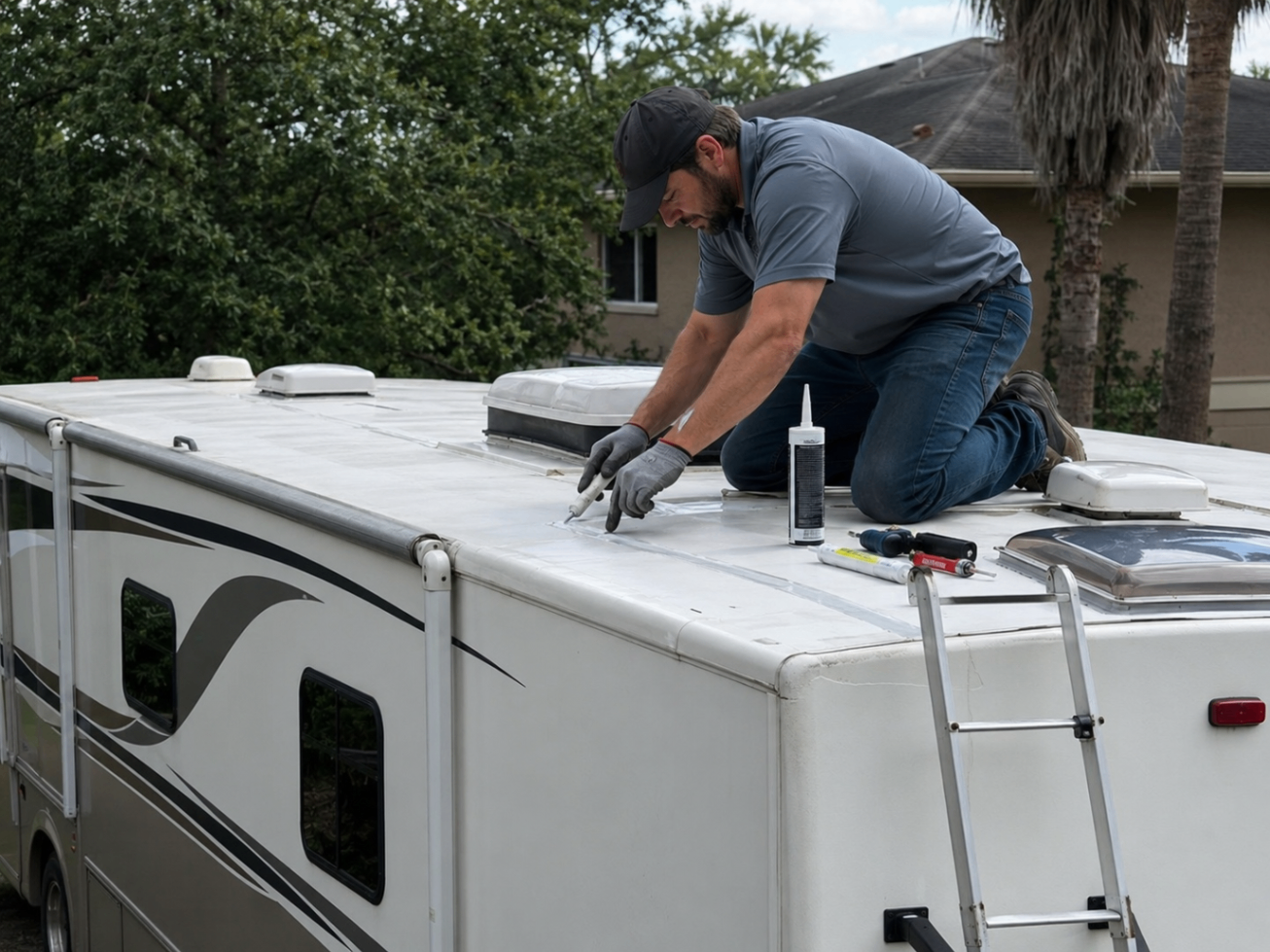 RV Roof Repair & Leak Repair
